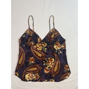 Y2K Kathryn Multicolor Floral Cami Top Large Coquette Feminine